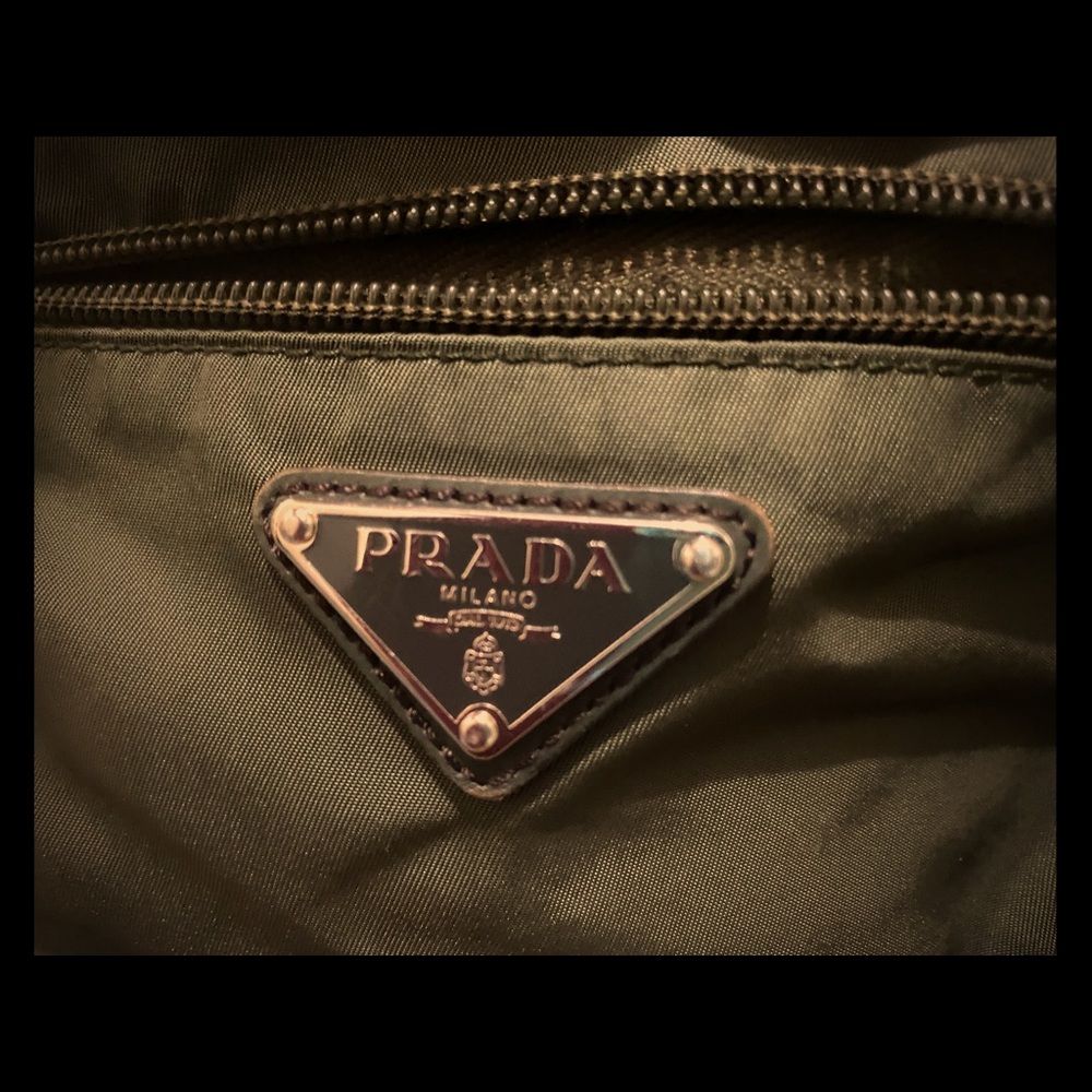 Prada Crossbody Nylon Green Bag